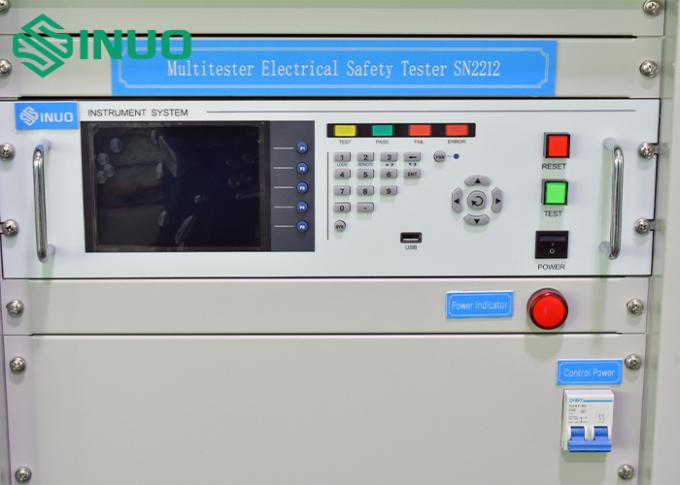 IEC 60335-1 5KVA เครื่องทดสอบความปลอดภัยทางไฟฟ้ามัลติมิเตอร์พร้อม 6 ฟังก์ชั่น 1
