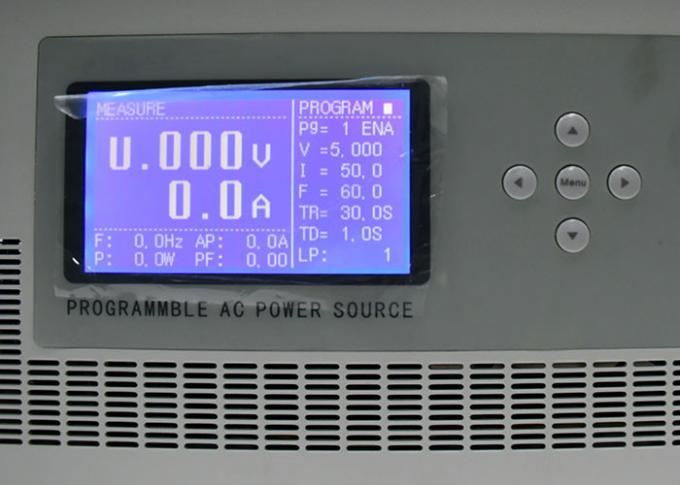 อุปกรณ์ทดสอบเครื่องใช้ไฟฟ้ากระแสสลับ AC คงที่ 5V 100A 0