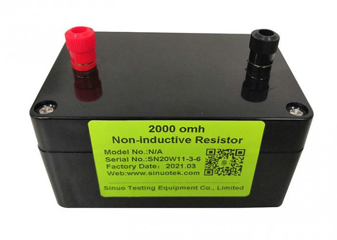 IEC 60335-1 ข้อ 8 ตัวต้านทานแบบไม่เหนี่ยวนำ 2k Ωสำหรับกระแสไฟรั่ว 1