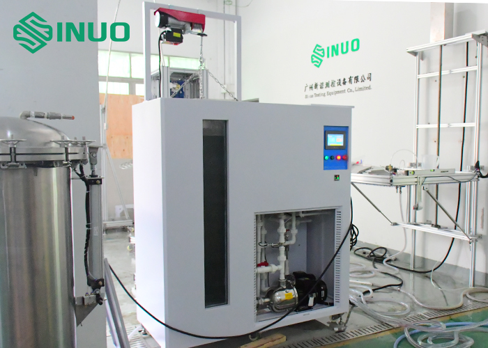 ข่าวล่าสุดของบริษัทเกี่ยวกับ การจัดส่งระบบทดสอบกันน้ํา IPX1-8 ใหม่ให้กับลูกค้าห้องปฏิบัติการยุโรป