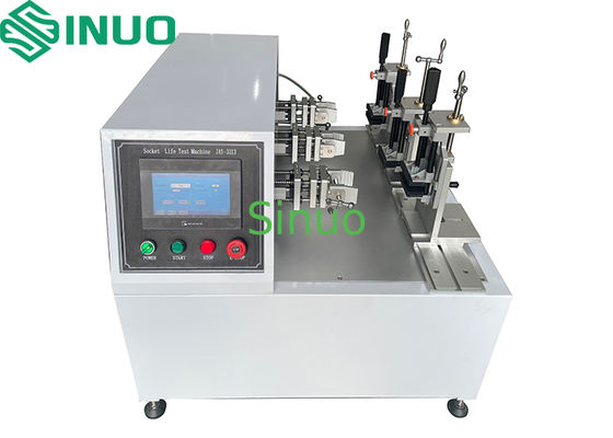 คุณภาพ  3-Station Synchronous Plugs Socket-outlets Switches Endurance Test Equipment โรงงาน