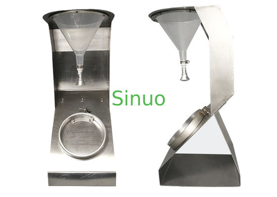 คุณภาพ  150mm Medical Material Tester With PP Funnel Stainless Steel Specimen Holder โรงงาน