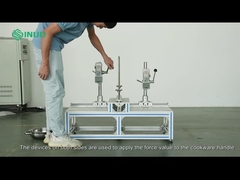 BS EN 12983-1 อุปกรณ์ทดสอบความต้านทานการดัดของเครื่องครัวแบบมือจับคู่