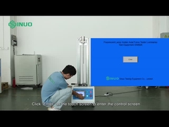 IEC 60598-1 ที่ยึดหลอดฟลูออเรสเซนต์ Axial Force Tester อุปกรณ์ทดสอบ Luminaries