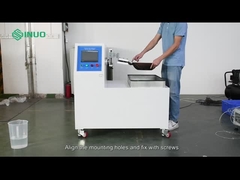 เครื่องทดสอบการเทสำหรับการทดสอบปริมาณการรั่วไหลของเครื่องครัวเป็นไปตาม BS EN 12983-1