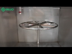 IEC 60529 2013 IPX1 IPX2 ห้องทดสอบกันน้ำพร้อมตัวควบคุม LCD แบบหยด