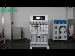 UL817-2021 เครื่องทดสอบการดึงสายไฟอย่างกะทันหัน 6 สถานีควบคุม PLC