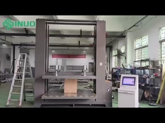 6-100KN Box Compression Tester สําหรับการทดสอบความแข็งแรงในการกดของบรรจุกล่อง