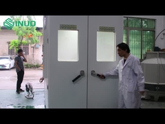 IEC 60068-2-78 ห้องทดสอบอุณหภูมิและความชื้นในการเดิน 3.38m3 Temp. -40~+100°C