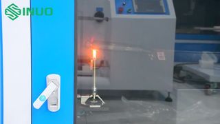 เครื่องทดสอบการเผาไหม้ที่จับเครื่องครัว BS EN 12983-1 อุปกรณ์ห้องปฏิบัติการควบคุม PLC