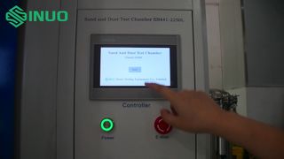 ห้องทดสอบทรายและฝุ่น IP5X IP6X IEC 60529 การทดสอบทรายและฝุ่นสำหรับชิ้นส่วนยานยนต์