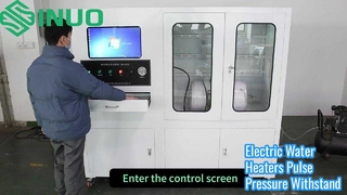 เครื่องทำน้ำอุ่นไฟฟ้าแรงดันพัลส์ทนต่อเครื่องทดสอบ