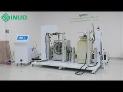 เครื่องทดสอบความทนทานประตูเครื่องซักผ้า | IEC60335-2-7 ม้านั่งทดสอบ Interlock Endurance ของตัวโหลดด้านหน้าและด้านบน